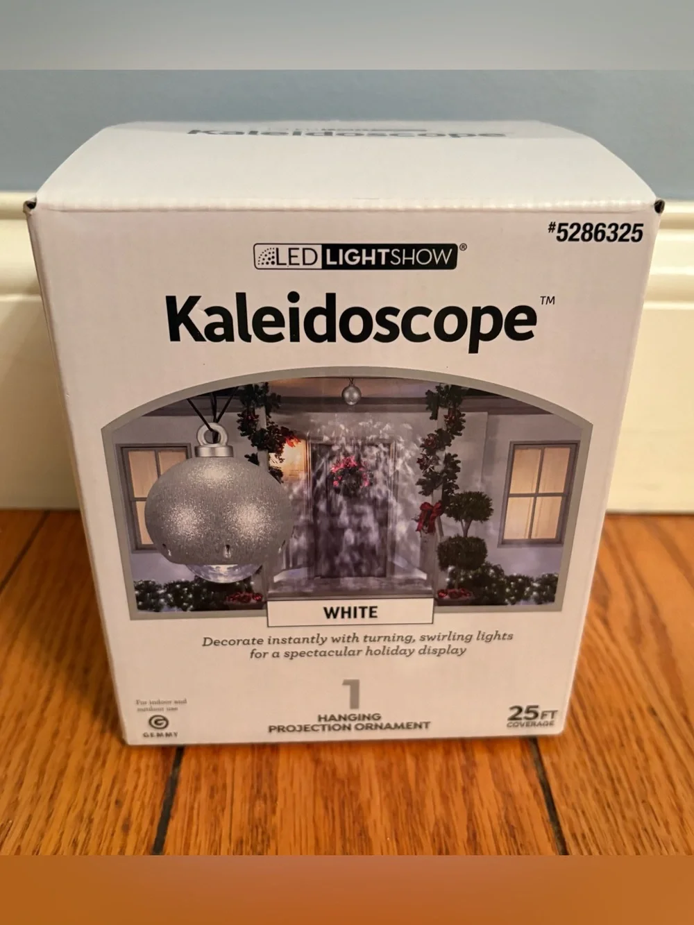 Gemmy LED LightShow Kaleidoscope Hanging Projection 25ft Christmas & Halloween